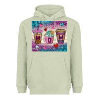 Matcha Western Mom Coffee Cups Tumbler Heavyweight Hoodie - BundleAndBundleShop