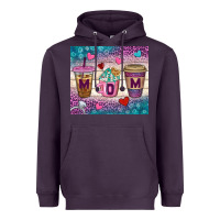 Plum Western Mom Coffee Cups Tumbler Heavyweight Hoodie - BundleAndBundleShop