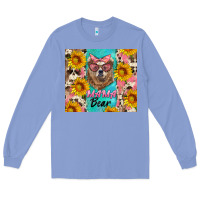 Colony Blue mama bear Long Sleeve Tee - Artiststas