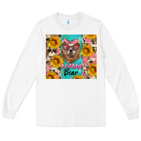 White mama bear Long Sleeve Tee - Artiststas