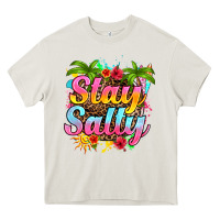 Cream stay salty Heavy Core Tee - RanaPortraitStore