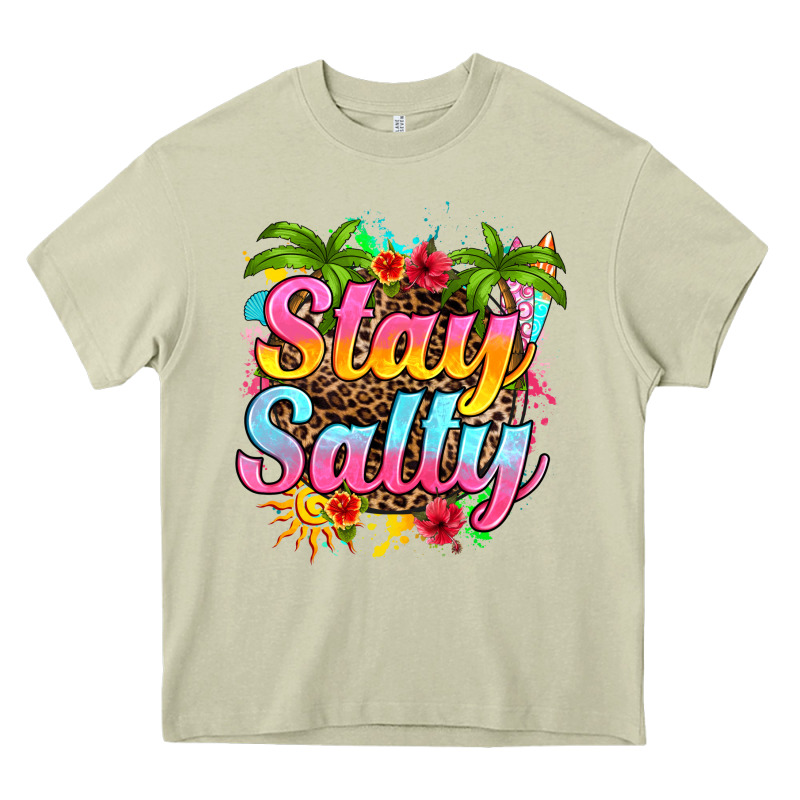 Stay Salty Heavy Core Tee by RanaPortraitStore | Teevron