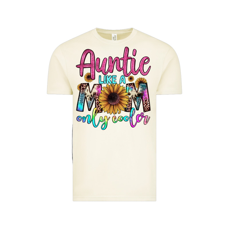 Auntie Like A Mom Vintage Tee by JahusDesignShop | Teevron