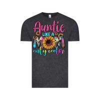 Vintage Black auntie like a mom Vintage Tee - JahusDesignShop