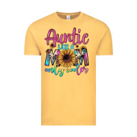 Vintage Mustard auntie like a mom Vintage Tee - JahusDesignShop