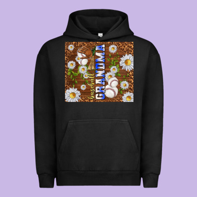 Baseball Grandma Urban Hoodie Designed By Tumblerdesignbyshophia