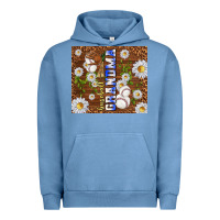 Pigment Pebble Blue baseball grandma Urban Hoodie - TumblerDesignByShophia