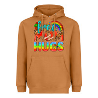 Meerkat Pride LGBTQ Free Mom Hugs Heavyweight Hoodie - BundleAndBundleShop