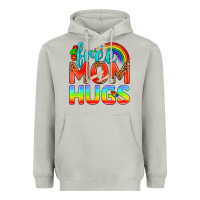Moon Dust Pride LGBTQ Free Mom Hugs Heavyweight Hoodie - BundleAndBundleShop