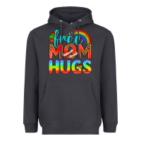 Smoke Pride LGBTQ Free Mom Hugs Heavyweight Hoodie - BundleAndBundleShop