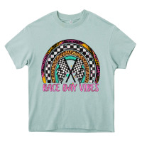 Arona race day vibes rainbow Heavy Core Tee - Artiststas