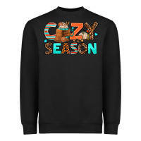 Black cozy season Heavyweight Sweatshirt - AdoDesignShop