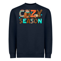 Navy cozy season Heavyweight Sweatshirt - AdoDesignShop