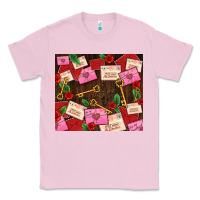Bubblegum Pink love letters tumbler Classic Tee - AdoDesignShop