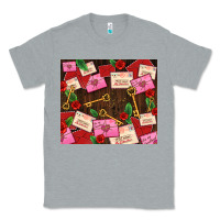 Heather Grey love letters tumbler Classic Tee - AdoDesignShop