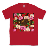 Red love letters tumbler Classic Tee - AdoDesignShop