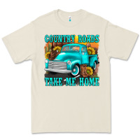 Bone country roads take me home western Premium Tee - texasbilliewilder