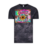 Cloud Black auntie like a mom Vintage Tee - JahusDesignShop