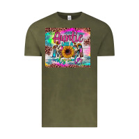 Vintage Olive auntie like a mom Vintage Tee - JahusDesignShop