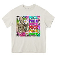 Cream fuck this fuck that Heavy Core Tee - RanaPortraitStore