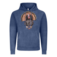 Vintage Denim turkey Vintage Hoodie - FaDigitalArtStudio