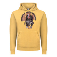 Vintage Mustard turkey Vintage Hoodie - FaDigitalArtStudio