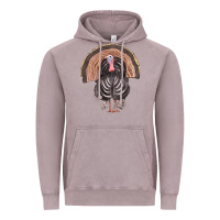 Vintage Zinc turkey Vintage Hoodie - FaDigitalArtStudio