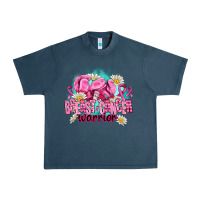 Midnight Navy breast cancer warrior Urban Heavy Tee - AdoDesignShop