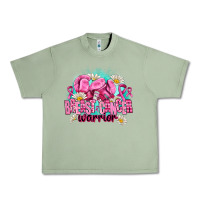 Oil Green breast cancer warrior Urban Heavy Tee - AdoDesignShop