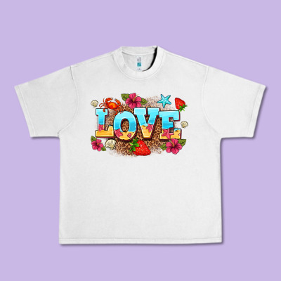Love Summer Urban Heavy Tee Designed By Adodesignshop