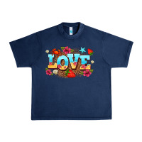 Navy love summer Urban Heavy Tee - AdoDesignShop