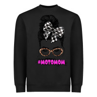 Black motomom Heavyweight Sweatshirt - JahusDesignShop
