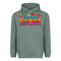 Sage Proud Mom Lesbian Heavyweight Hoodie - BundleAndBundleShop