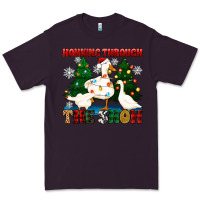 Plum honking through the snow Premium Tee - Zillion Design Studio