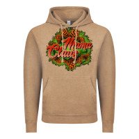 Vintage Coffee mama claus cone Vintage Hoodie - JahusDesignShop