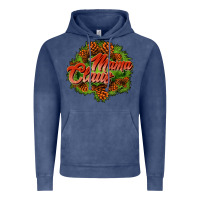 Vintage Denim mama claus cone Vintage Hoodie - JahusDesignShop