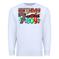 White birthday boy Premium Sweatshirt - BundleAndBundleShop