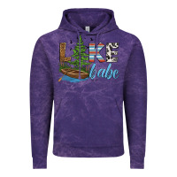 Cloud Purple lake babe Vintage Hoodie - HRA Design Shop