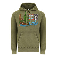 Vintage Olive lake babe Vintage Hoodie - HRA Design Shop
