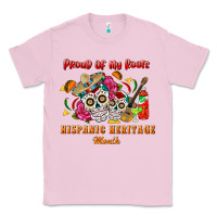 Bubblegum Pink proud of my roots Classic Tee - BundleAndBundleShop