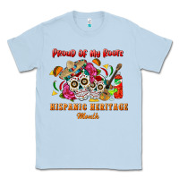 Dusty Blue proud of my roots Classic Tee - BundleAndBundleShop