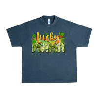 Midnight Navy lucky mama Urban Heavy Tee - Artiststas