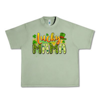 Oil Green lucky mama Urban Heavy Tee - Artiststas
