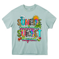 Arona sunrise sunburn sunset repeat Heavy Core Tee - RanaPortraitStore
