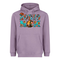 Lavender Western Rodeo Mom Heavyweight Hoodie - BundleAndBundleShop