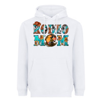 White Western Rodeo Mom Heavyweight Hoodie - BundleAndBundleShop