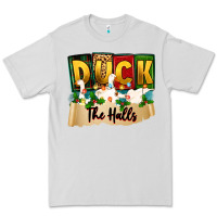 Christmas Duck The Halls Premium Tee | Teevron