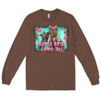 Chestnut mama bear sees all Long Sleeve Tee - Artiststas