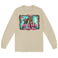 Mushroom mama bear sees all Long Sleeve Tee - Artiststas