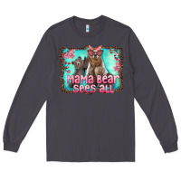 Smoke mama bear sees all Long Sleeve Tee - Artiststas